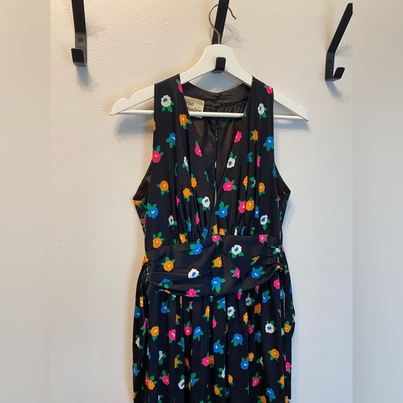 Gorgeous Vintage 70s Maxi Floral Print Dress - Picture 2 of 8